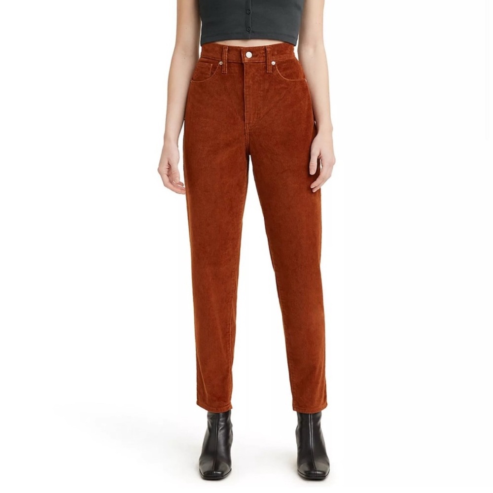 Levi’s High-Waisted Corduroy Mom Jeans